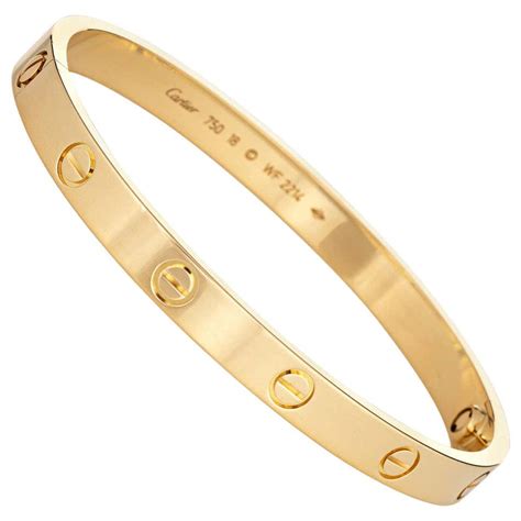 cartier replica love bracelet sterling silver|authentic used cartier love bracelet.